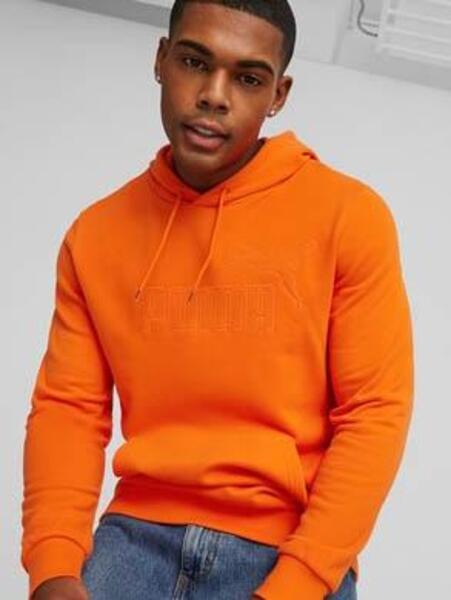 Sudadera Puma Naranja Hombre