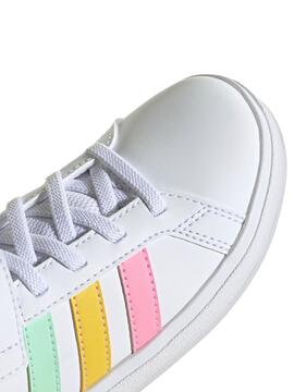 Zapatilla Adidas Grand Court Colores Niña