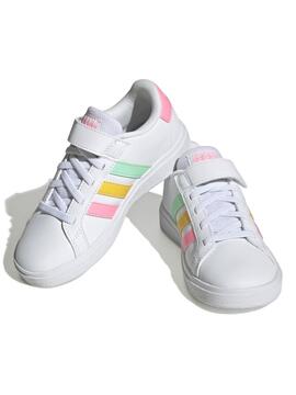 Zapatilla Adidas Grand Court Colores Niña