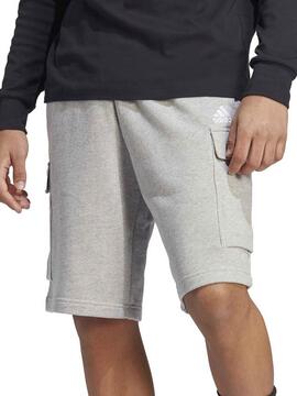 Bermuda Adidas Ess Gris Hombre