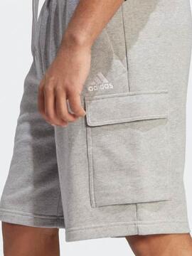 Bermuda Adidas Ess Gris Hombre