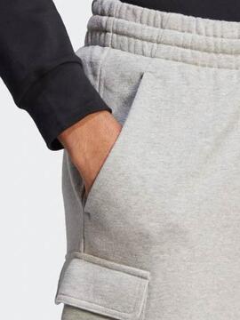Bermuda Adidas Ess Gris Hombre