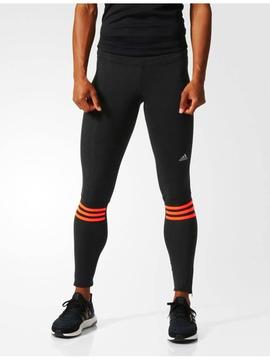 Malla Adidas Running Negro/Naranja Mujer