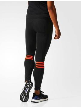 Malla Adidas Running Negro/Naranja Mujer