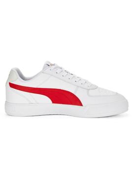 Zapatilla Puma Caven Blanco Rojo Hombre