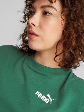 Camiseta Puma Verde Mujer