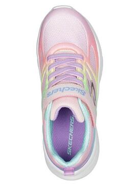 Zapatillas Skechers  Power Jams Rosa Niña