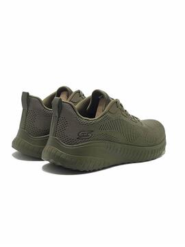 Zapatillas Skechers Bobs Verde Mujer