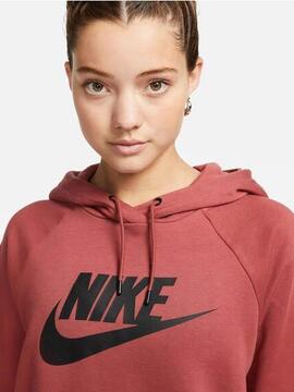Sudadera Nike Ess Granate Mujer