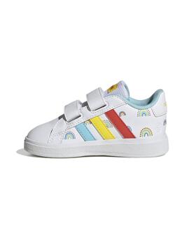 Zapatilla Adidas Grand Court Arco Iris Niñ@