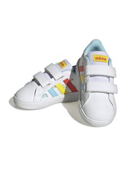 Zapatilla Adidas Grand Court Arco Iris Niñ@