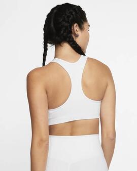 Sujetador Deportivo Nike Blanco Mujer