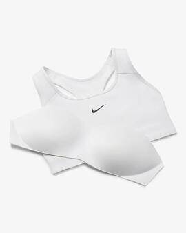 Sujetador Deportivo Nike Blanco Mujer