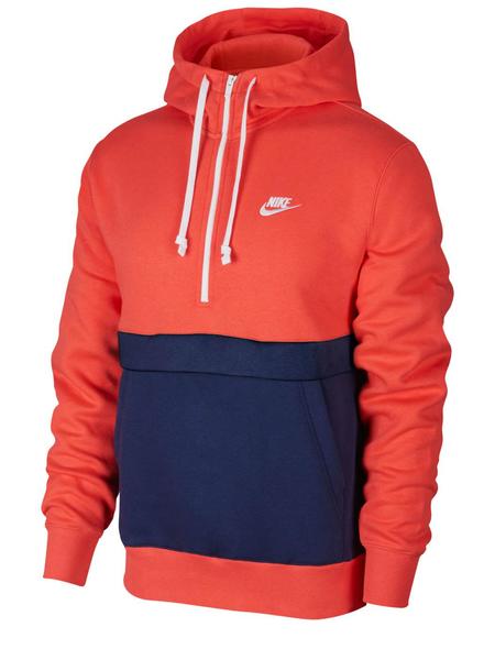 Sudadera Coral/Marino Hombre