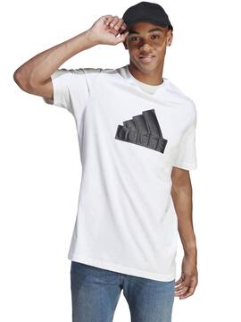 Camiseta Adidas Bos Blanco Hombre