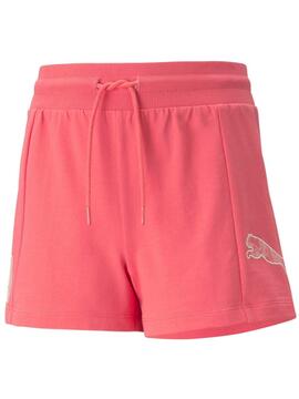 Pantalon Corto Puma Power Summer Rosa Niña