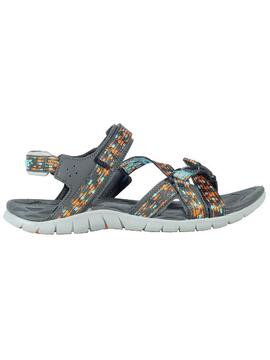 Sandalia Hi Tec Cloud Gris Mujer