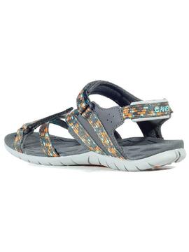 Sandalia Hi Tec Cloud Gris Mujer