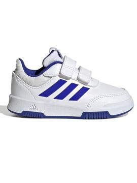 Zapatilla Adidas Tensaur Blanco Azul Bebe