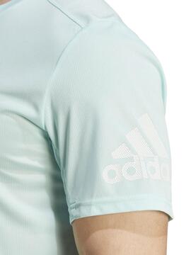 Camiseta Adidas Verde Agua Hombre