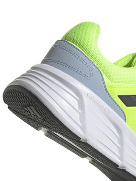 Zapatillas Adidas Galaxy Fosforito Hombre