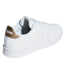 Zapatillas Adidas Advantage Blanco/Oro Unisex