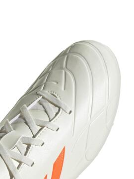 Bota Futbol Adidas Copa Pure Blanca Naranja Hombre