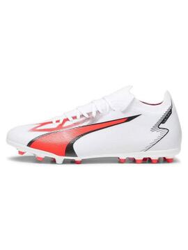 Bota Futbol Puma Ultra Mach Bco/Coral