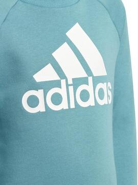 Chandal Adidas Algodon Azul Niño
