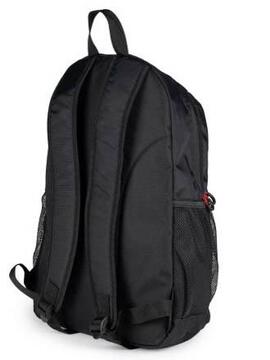 Mochila Munich Slim Negro/Rojo