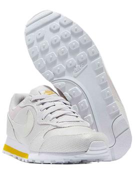 mero Cuyo tienda Zapatilla Nike MD RUNNER 2 SE Gris/Amarillo Mujer