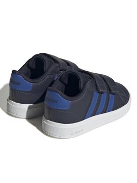 Zapatilla Adidas Grand Court Marino Bebe