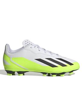 Bota Futbol Adidas Crazyfast.4 Bco/Verde