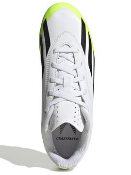 Bota Futbol Adidas Crazyfast.4 Bco/Verde