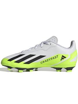 Bota Futbol Adidas Crazyfast.4 Bco/Verde