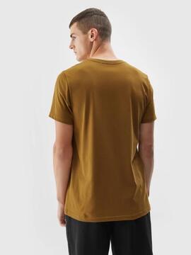 Camiseta 4F Marron Hombre