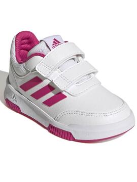 Zapatilla Adidas Tensaur Bco/Rosa Bebe