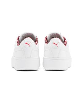 Zapatilla Puma Vikky Stacked Neon Lights Blanco