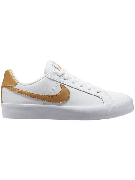 web Turbina En respuesta a la Zapatilla Nike Court Royale AC Blanco/Oro Mujer