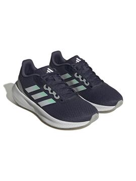 Zapatilla Adidas Runfalcon Marino/Verde Unisex