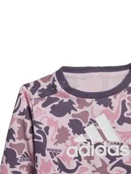 Chandal Adidas AOP Dino Rosa/Morado