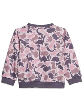 Chandal Adidas AOP Dino Rosa/Morado