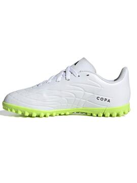 Bota Futbol Adidas Copa Pure Turf Blc/Ngr Unisex