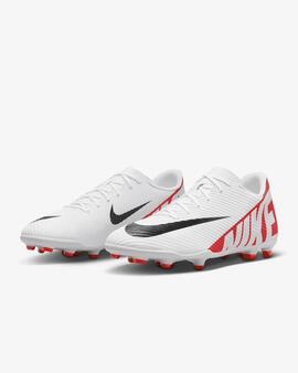 Bota Futbol Nike Vapor 15 FG/MG Bco/Naranja Hombre
