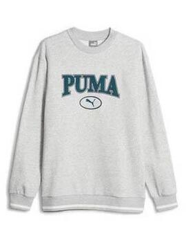 Sudadera Puma Squad Crew Gris Hombre