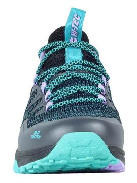 Zapatilla Hi Tec WP Trek Gris Morado Mujer
