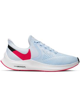 Zapatilla Nike Zoom Winflo 6 Azul/Rojo Mujer
