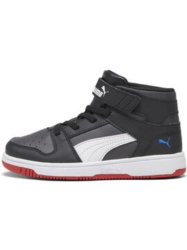 Botin Puma Rebound Layup Negro Niñ@