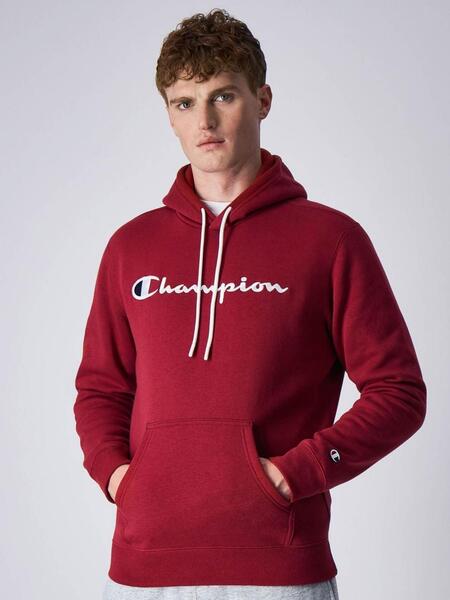 Sudadera Champion Verde/Bco Hombre