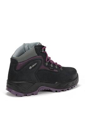 Bota Chiruca Massana 36 Gore-Tex Negro/Lila Mujer